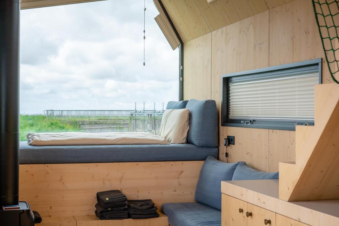 Tiny House Pioneer 18 Zur Meerseite - Green Tiny Village Harlesiel Каролинензиль Экстерьер фото