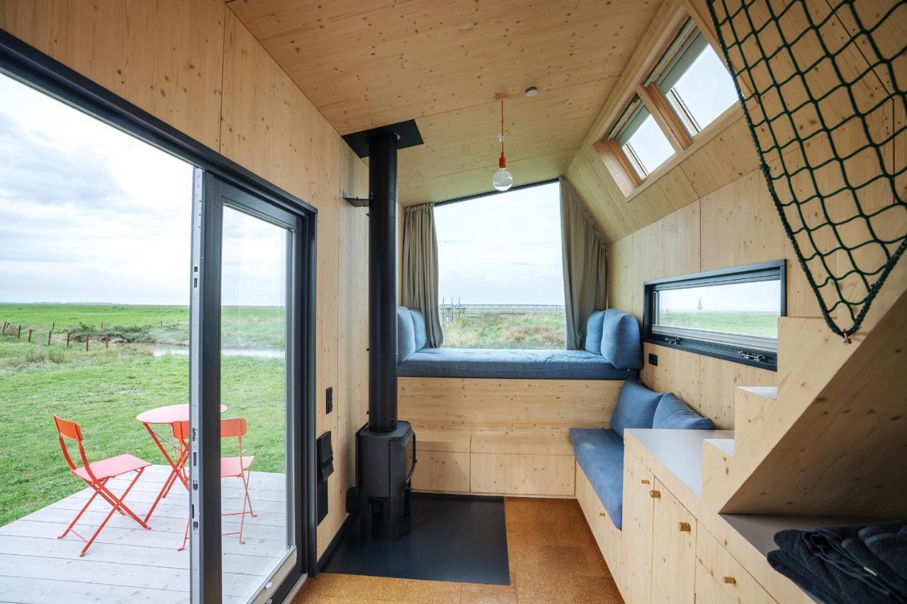 Tiny House Pioneer 18 Zur Meerseite - Green Tiny Village Harlesiel Каролинензиль Экстерьер фото