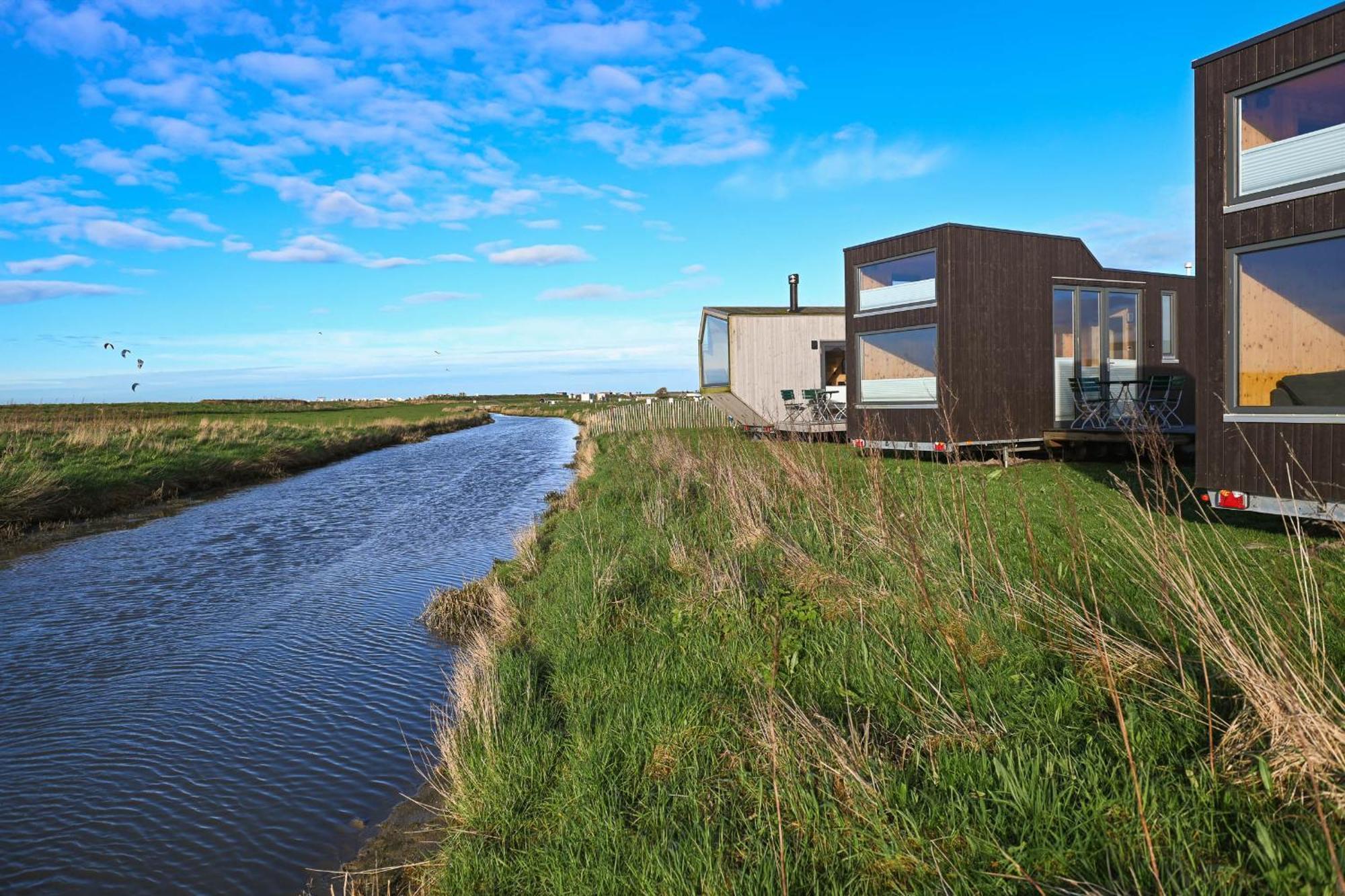 Tiny House Pioneer 18 Zur Meerseite - Green Tiny Village Harlesiel Каролинензиль Экстерьер фото